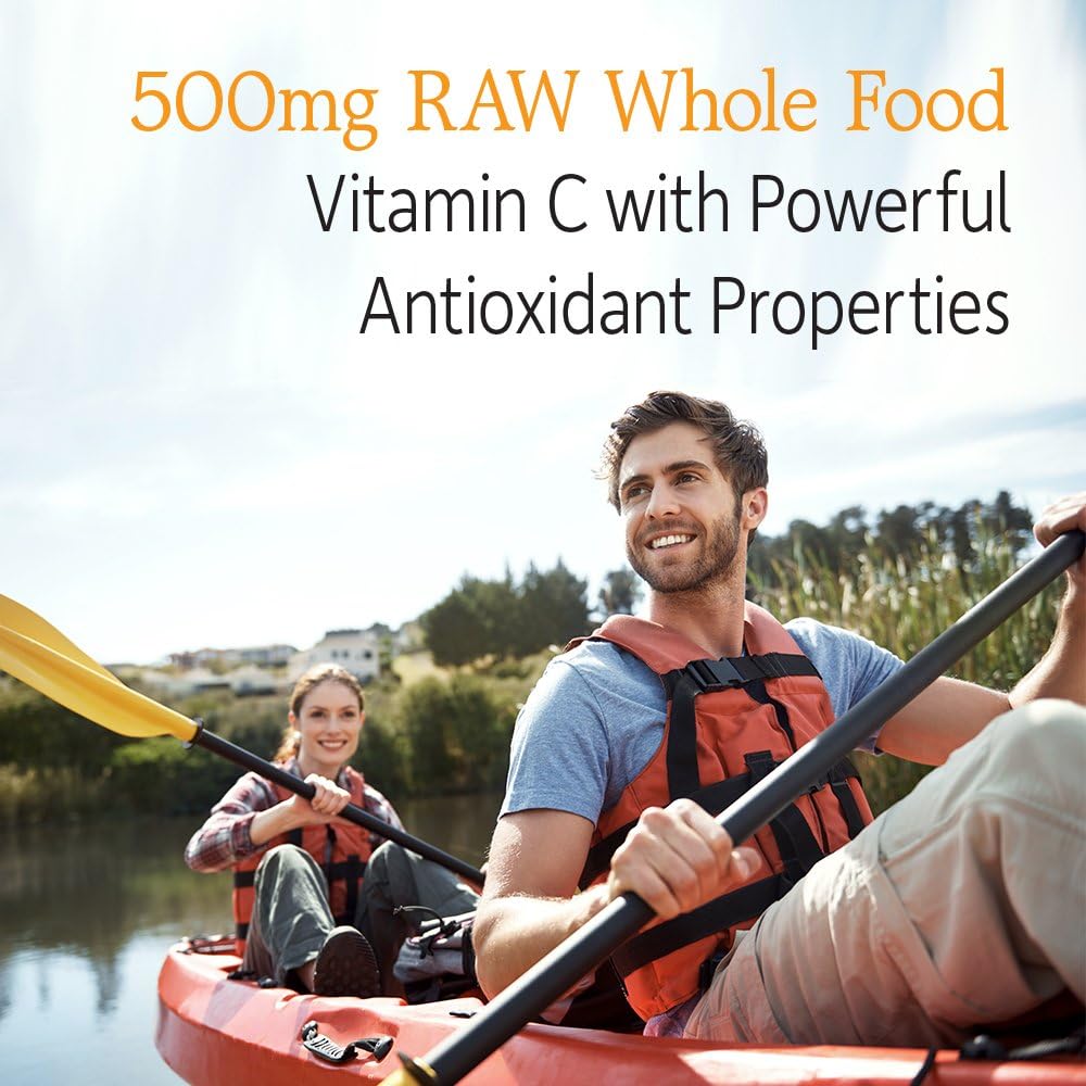 Garden of Life Vitamin Code Raw Vitamin C – 500mg, 60 Capsules - görsel 3