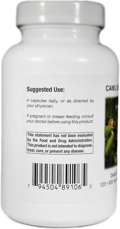 Supreme Nutrition Camu Supreme, 120 Pure Camu Camu Fruit Vegetarian Capsules