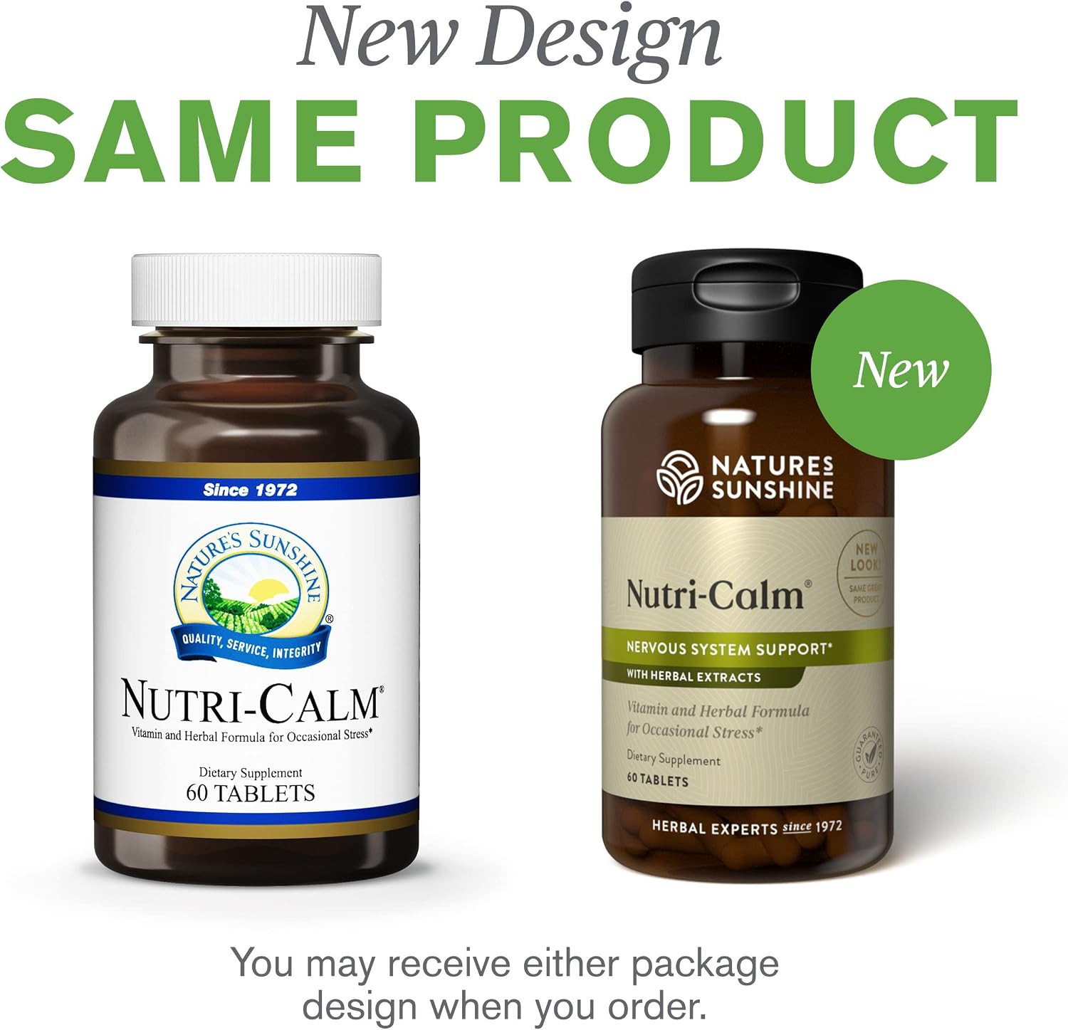 Nature's Sunshine Nutri-Calm, 60 Tablets - görsel 7
