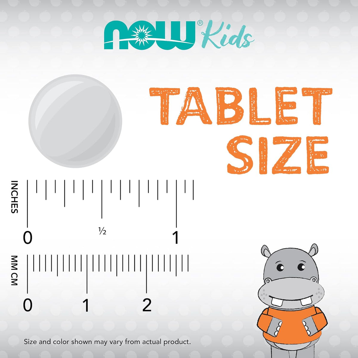 NOW Foods Kid Vits Multivitamin - Juicy Orange - 120 Chewable Tablets - görsel 5