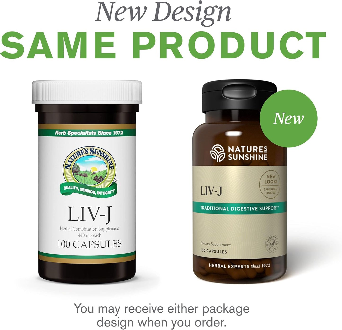 Nature's Sunshine LIV-J – Herbal Blend for Digestive and Liver Support, 100 Capsules - görsel 7
