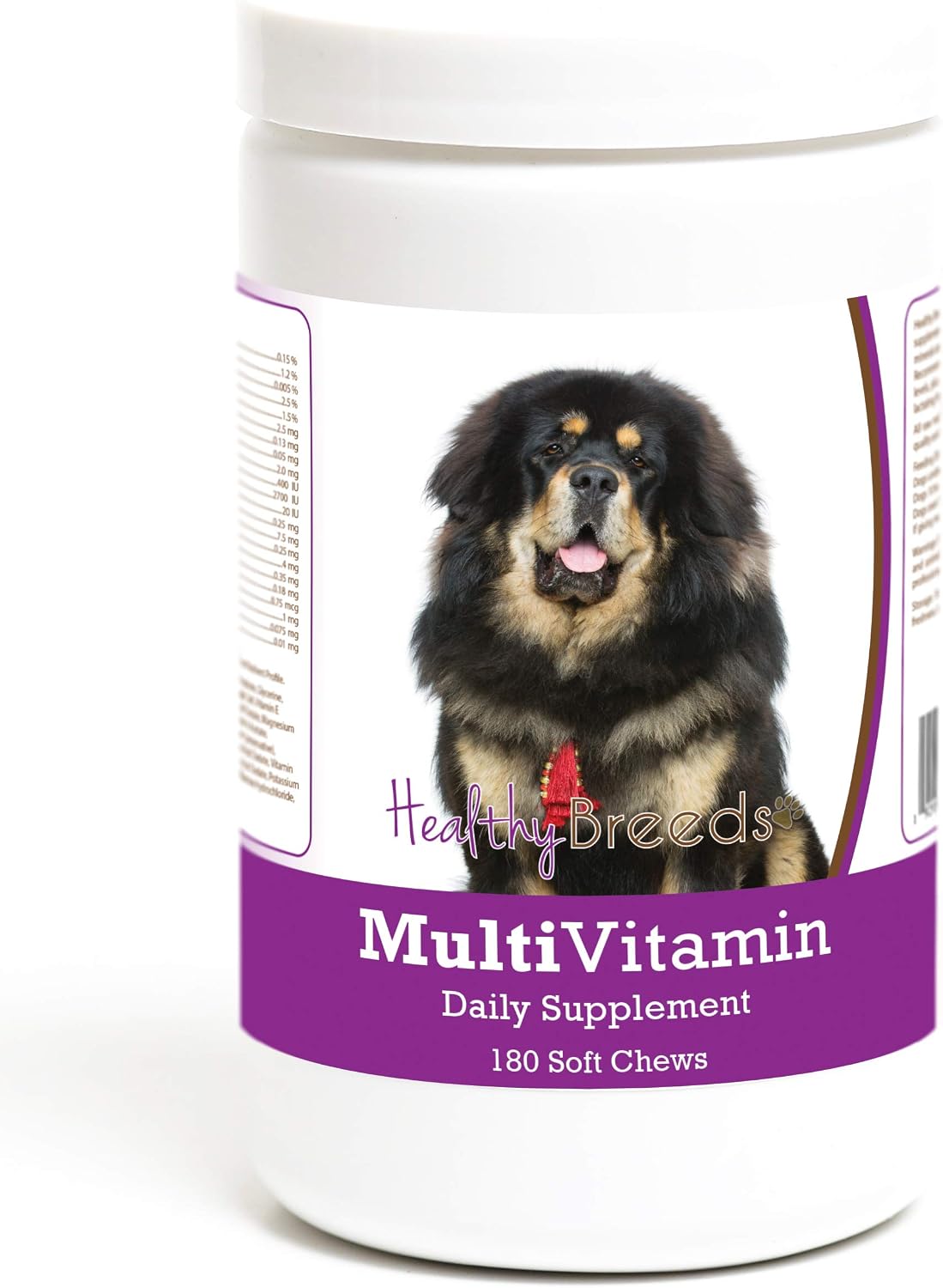 Healthy Breeds Tibetan Mastiff Multivitamin Soft Chew for Dogs 180 Count - görsel 1