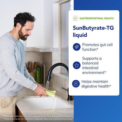 Pure Encapsulations SunButyrate-TG Liquid – Supports Gut Cell Function, 280 ml