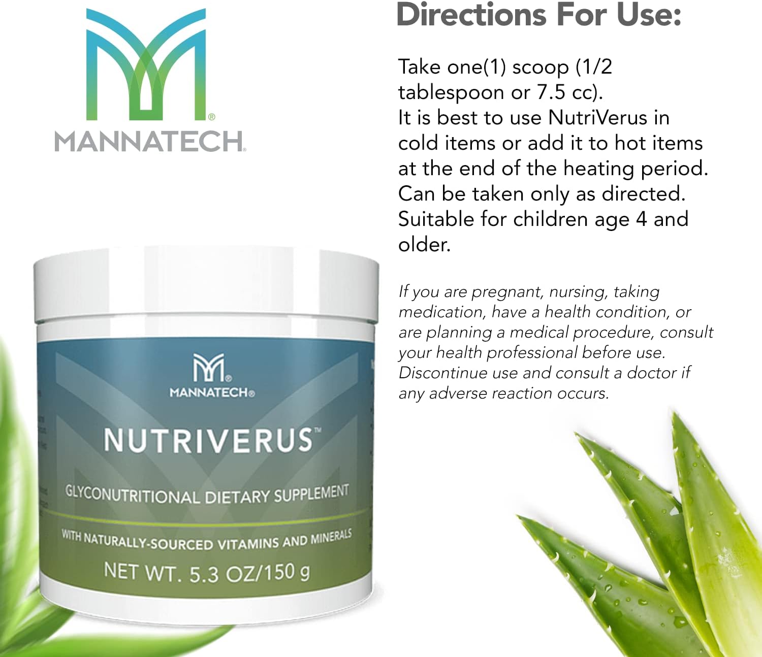 NutriVerus Glyconutritional Supplement - görsel 6