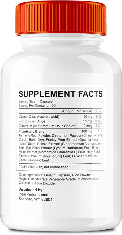 Sweet Vital Relief Blood Balance Formula - Official Blood Formula Support Food Supplement Capsules (5 Pack)