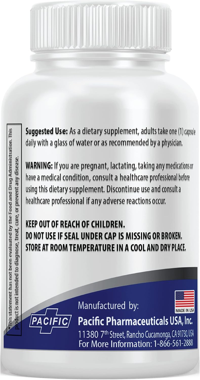 Pacific Nature's L-Methylfolate 7.5mg (30 Capsules) – Active Folate Supplement - görsel 3