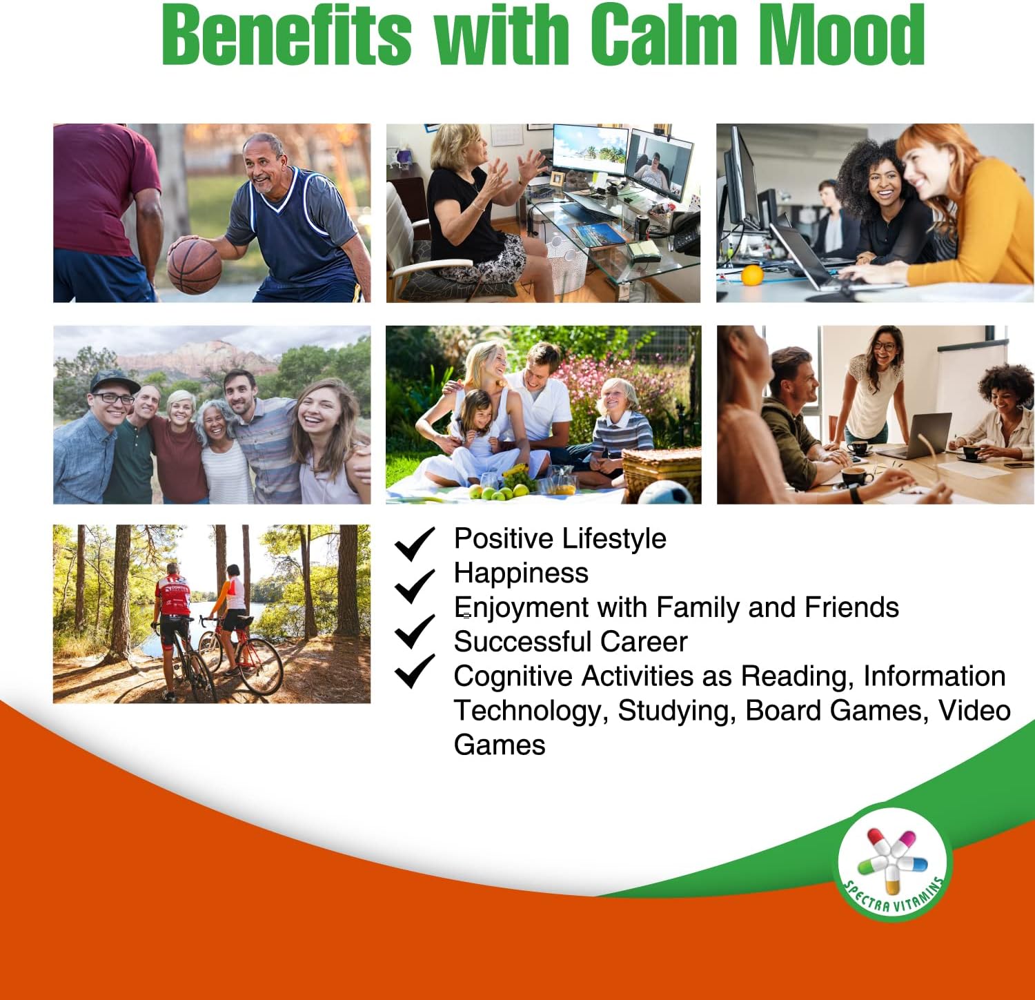 Spectra Vitamins Mood Booster - 60 Capsules - görsel 7