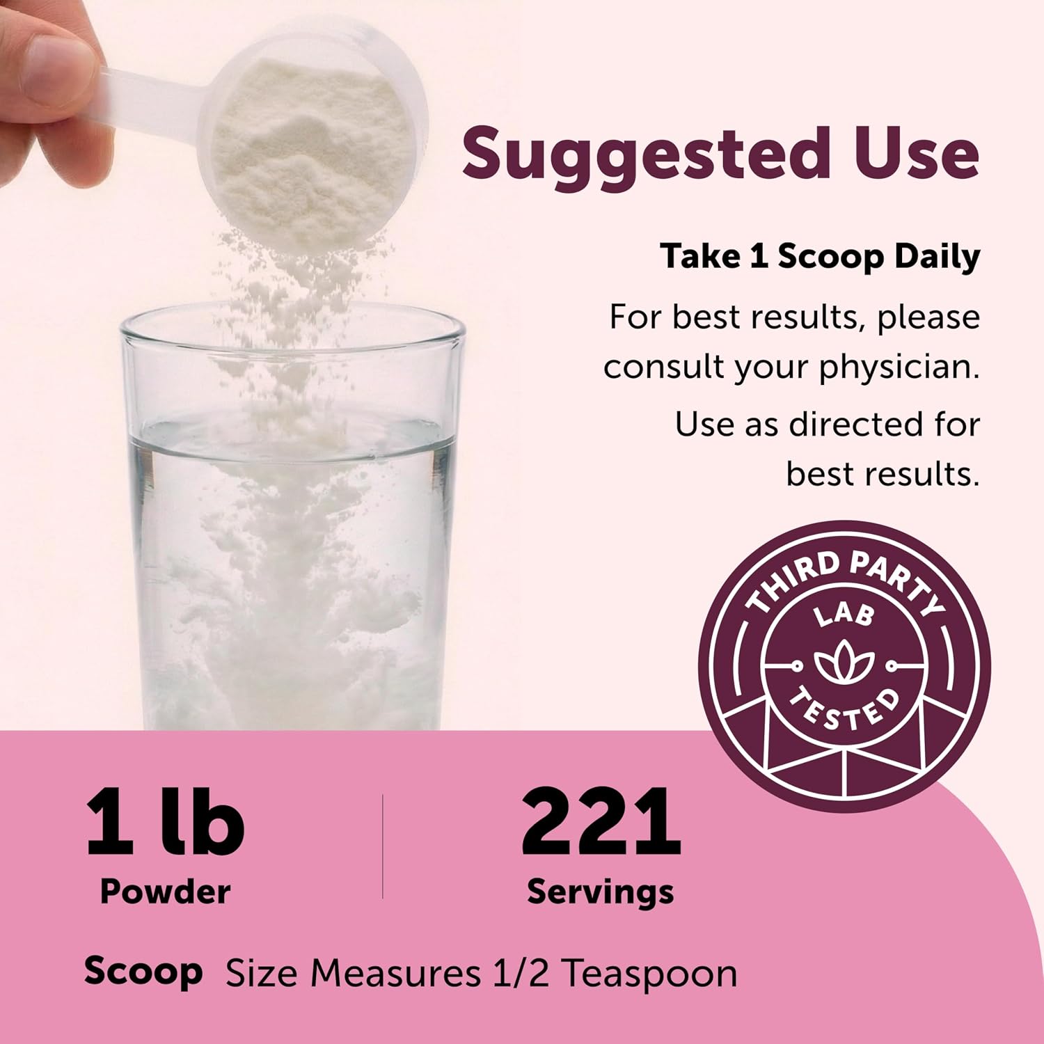 Micro Ingredients Myo-Inositol & D-Chiro Inositol Powder, 454g (221 Servings) | 40:1 Ideal Ratio | Non-GMO, Vegan, Filler-Free - görsel 4