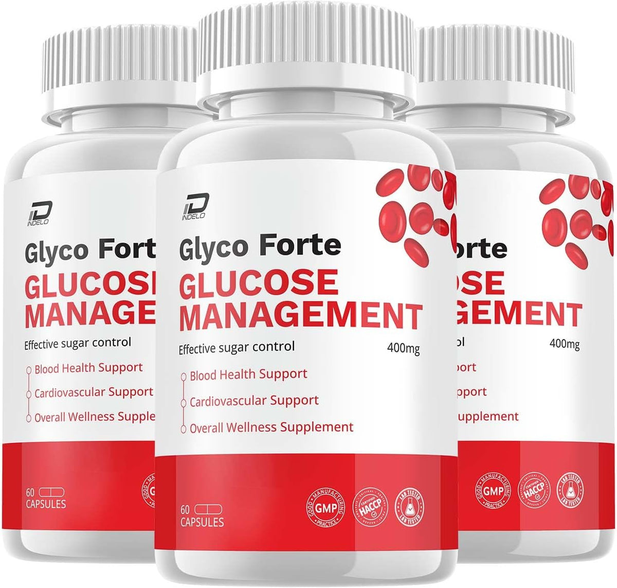 Glyco Forte Capsules – GlycoForte Advanced Supplement (3 Pack, 180 Capsules) - görsel 1