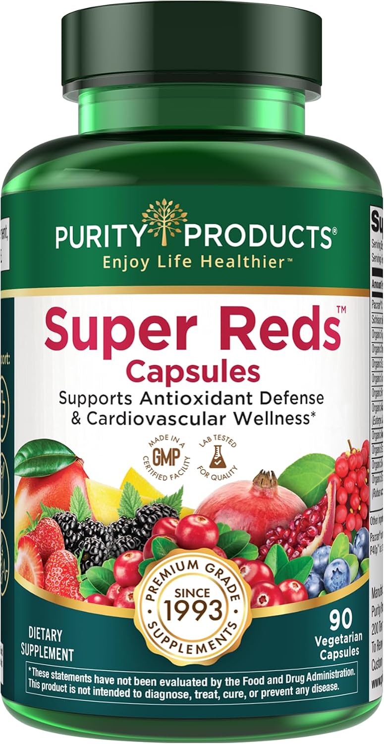 Purity Products Super Reds Capsules - 90 Capsules - görsel 1