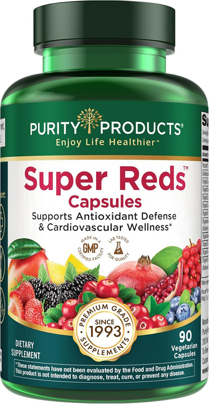Purity Products Super Reds Capsules - 90 Capsules