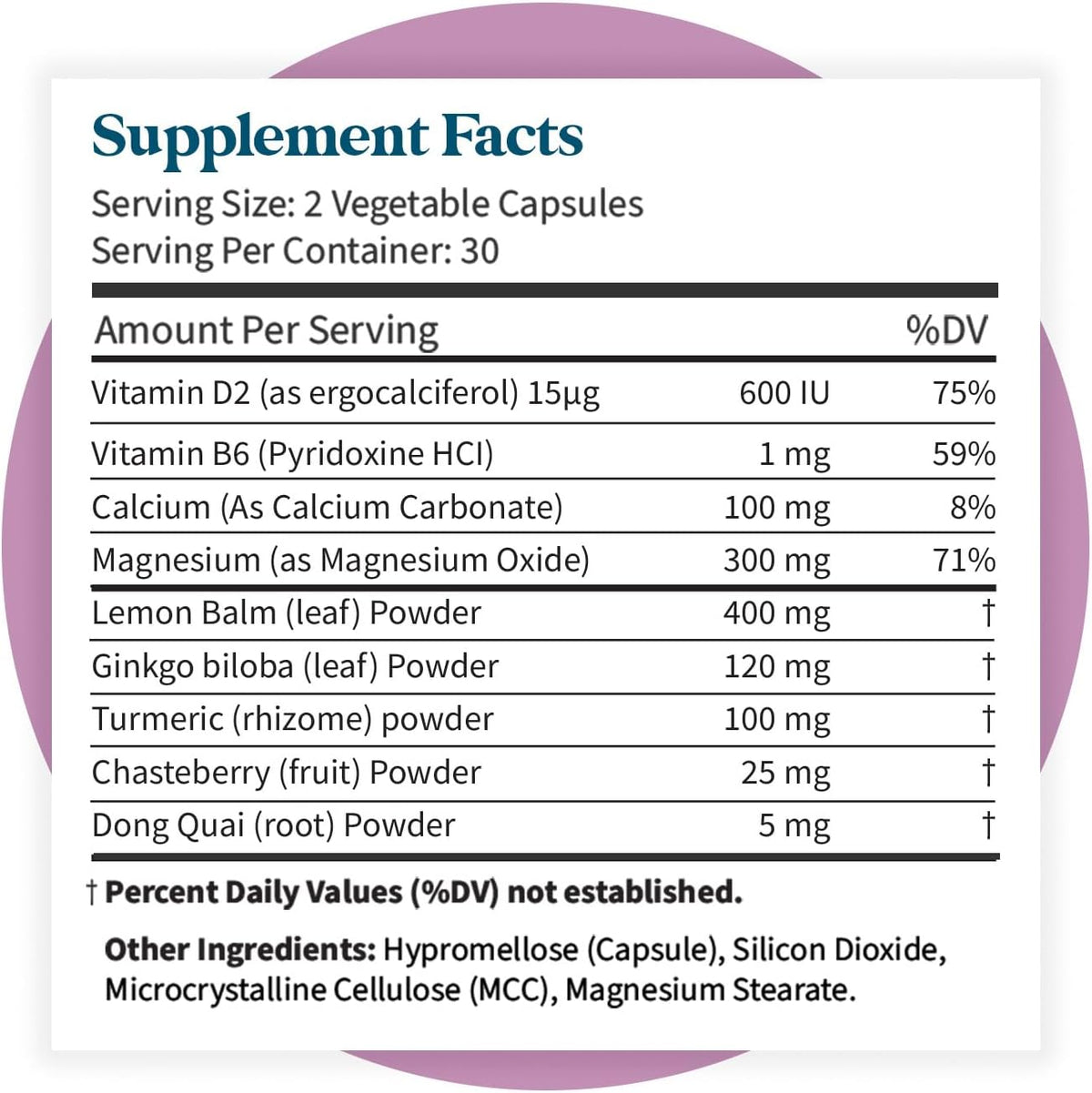 Pattern Wellness PMS Complex – Monthly Cycle Wellness Support – 60 Vegan Capsules - görsel 8