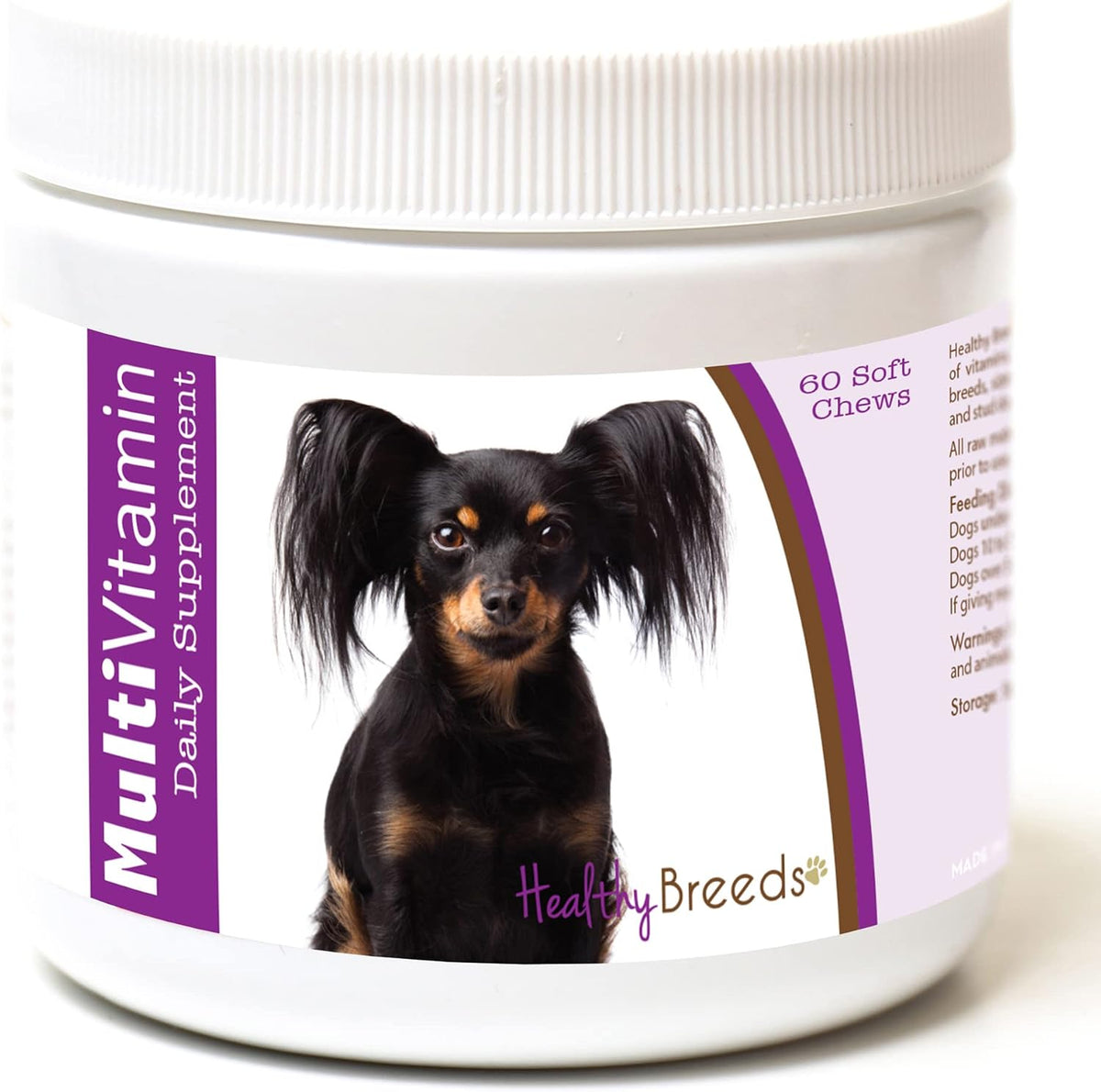 Healthy Breeds Russian Toy Terrier Multivitamin Soft Chews (60 Chews) - görsel 1