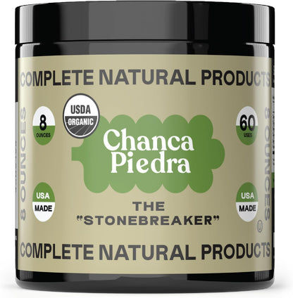 Complete Natural Products Chanca Piedra Organic Powder - Kidney and Gallbladder Support (227 g)