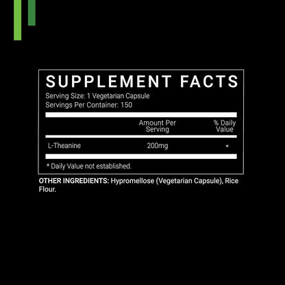 SYMNUTRITION L-Theanine 200mg — 150 Capsules (Vegan)