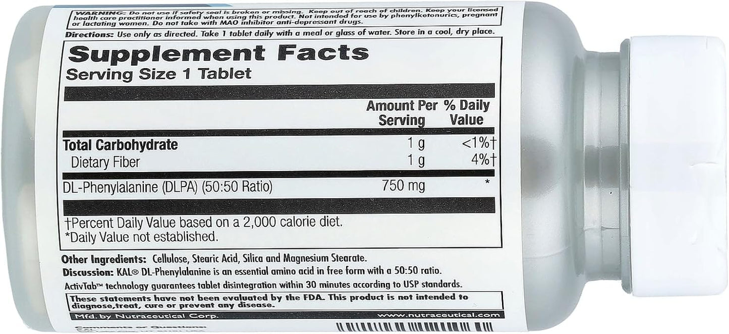 KAL DLPA, 750 mg, 60 Tablets - görsel 2