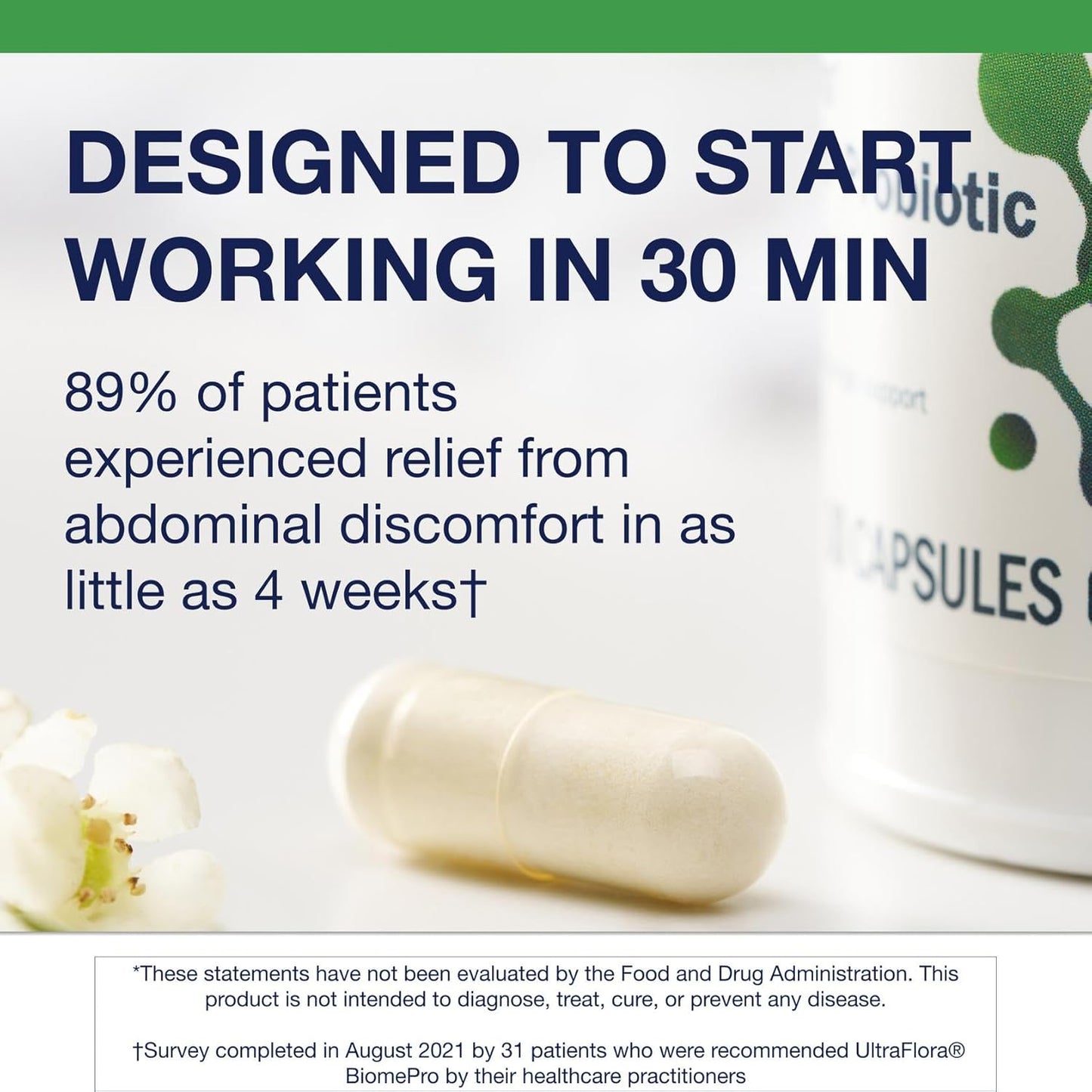 Metagenics UltraFlora BiomePro - 105 Billion CFU Probiotic Supplement - görsel 3