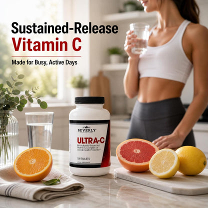 Beverly International Ultra-C, 100 Sustained-Release Vitamin C Tablets