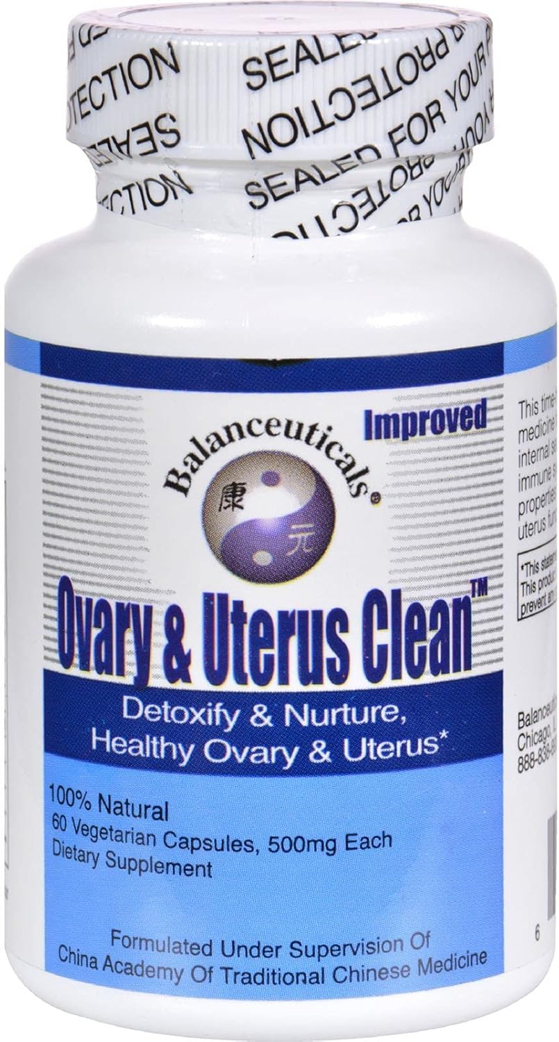 Balanceuticals Ovary & Uterus Clean - 60 Capsules - görsel 1