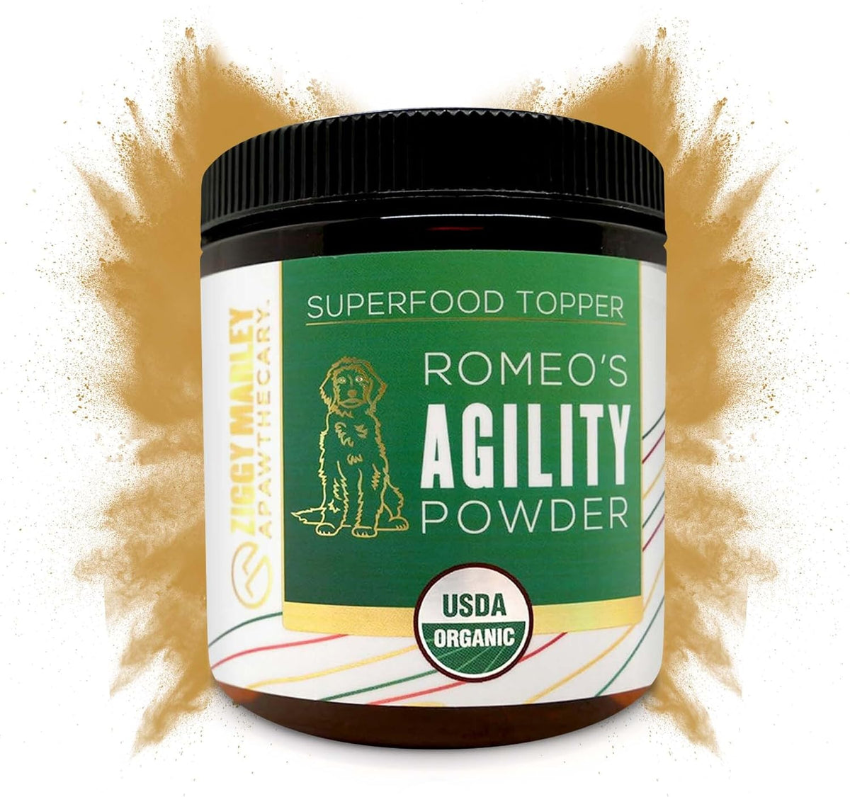 Ziggy Marley's USDA Organic Reishi Mushroom Powder for Dogs & Cats – Fruiting Body Extract, 90g - görsel 8