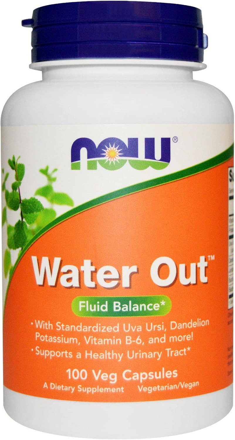Now Foods Water Out, Fluid Balance, 100 Veggie Capsules (Pack of 2) - görsel 1