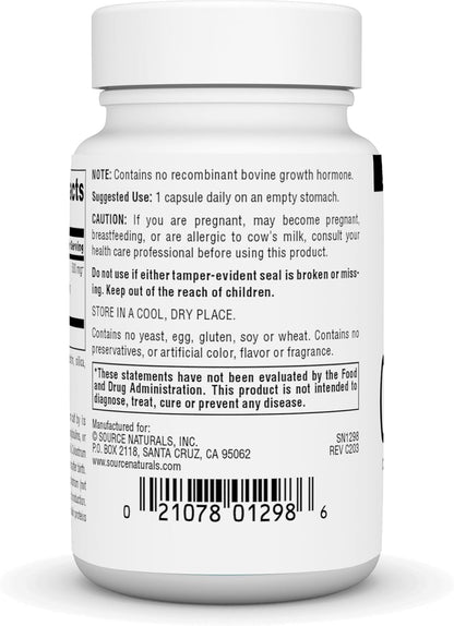 Source Naturals Colostrum - 30% Immunoglobulins, 30 Capsules