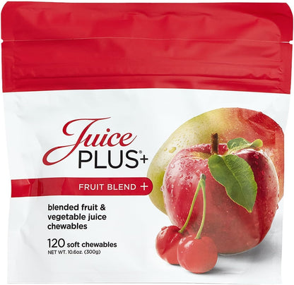 JuicePlus+ Vegetable Blend Soft Chews (Chewables) - Delicious Vegan Gummies with 11 Nutrient-Rich Vegetables for Daily Wellness! Boost Intake of Vitamins & More - For Children & Adults - (1-month Supply, 30 Chews)