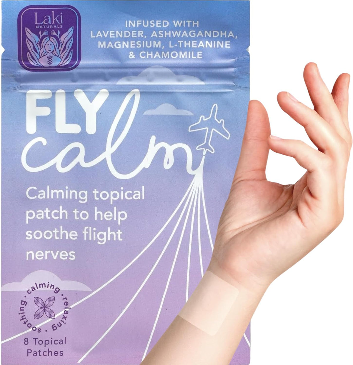 Laki Naturals Fly Calm Patch (8 Patches) - görsel 1