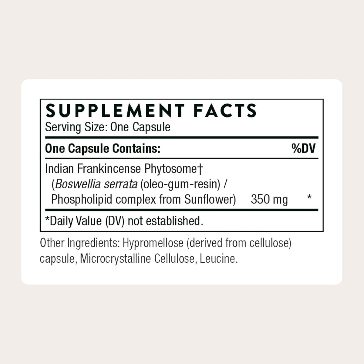 THORNE Boswellia Phytosome – 60 Capsules - görsel 2