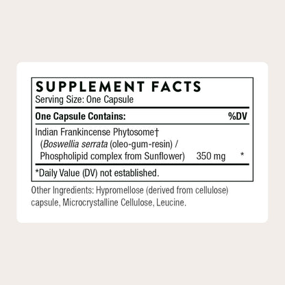 THORNE Boswellia Phytosome – 60 Capsules