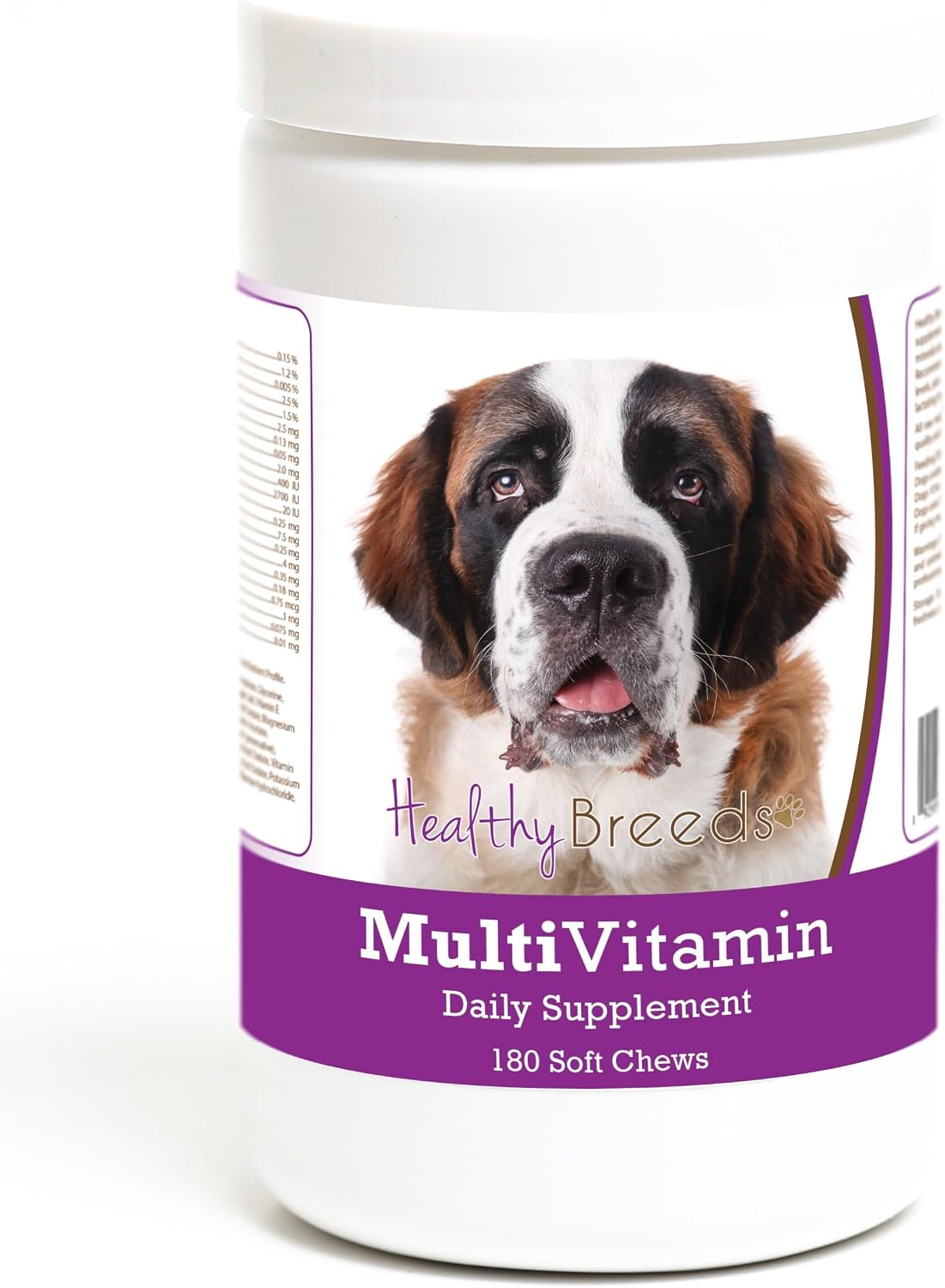 Healthy Breeds Saint Bernard Multivitamin Soft Chews for Dogs (180 Chews) - görsel 1