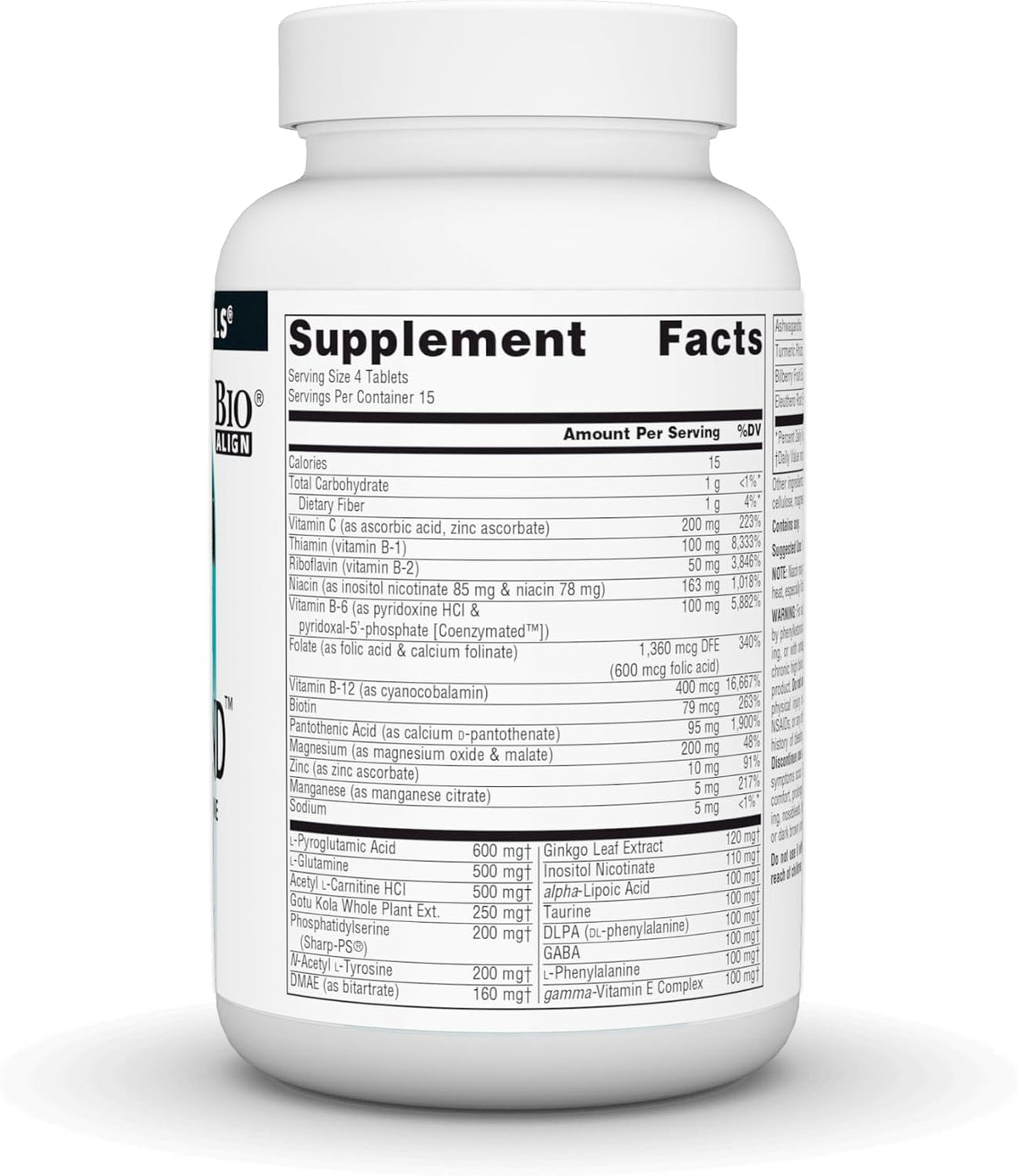 Source Naturals Higher Mind with Phosphatidylserine – 60 Tablets - görsel 2