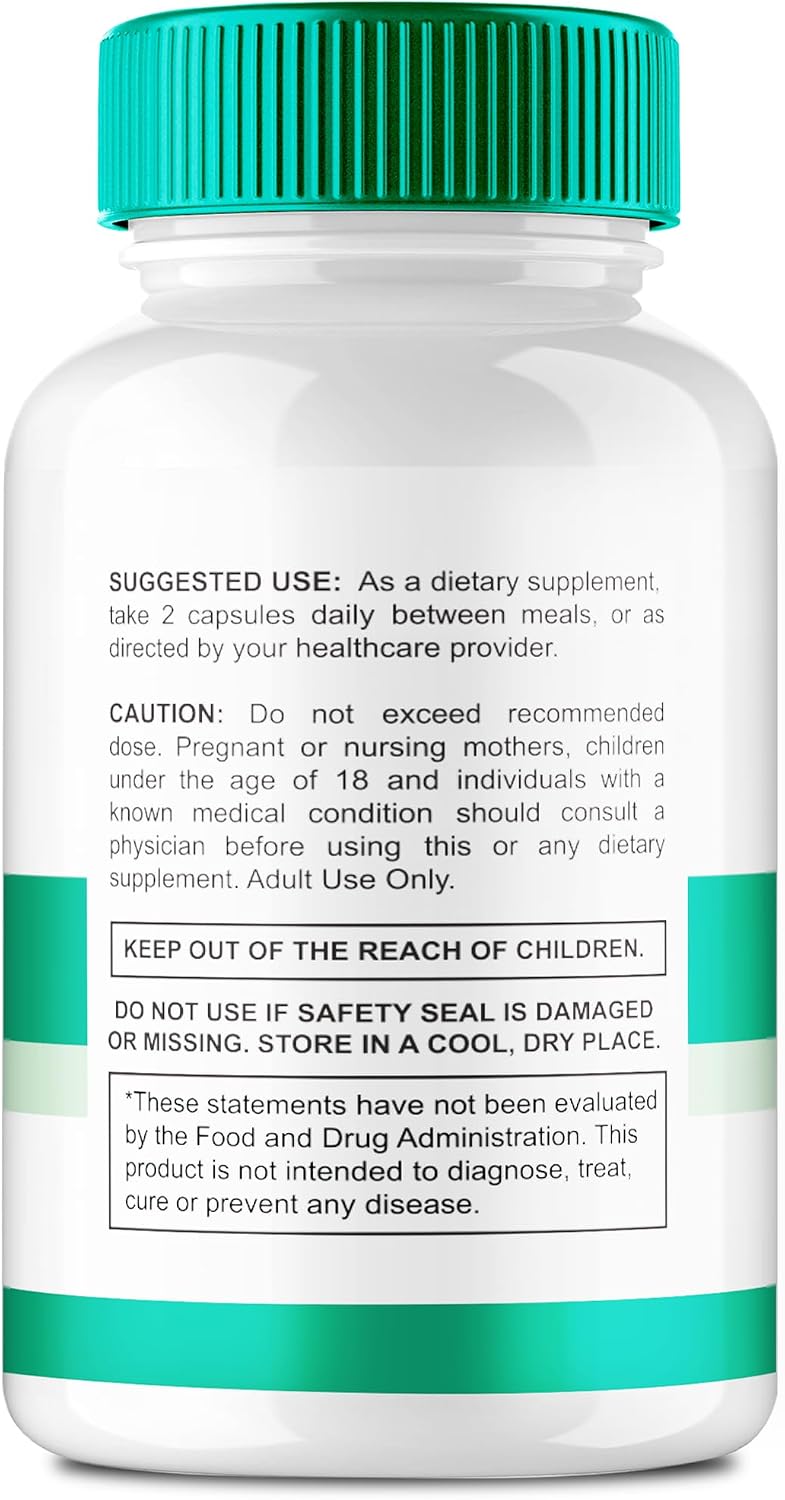 Vertigenics Brain Supplements for Memory and Focus Capsules, Vertigenics Advanced Formula Brain Health Support - Maximum Strength Nootropics Verti Genics All Natural Support Reviews (2 Pack) - görsel 3