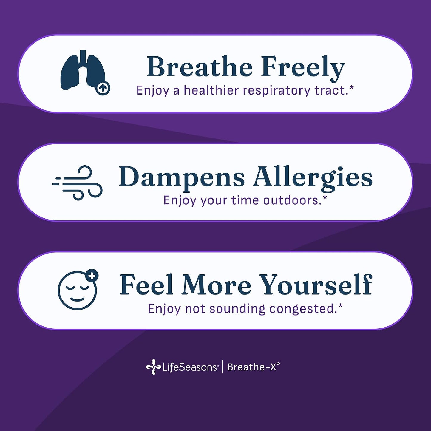 Breathe-X - Allergy & Sinus Relief Supplement - Supports Sinuses & Nasal Discomfort - Non-Drowsy & Fast-Acting - Quercetin, Bromelain, Citrus Bioflavonoids, Nettle Leaf & Vitamin C - 90 Capsules - görsel 2