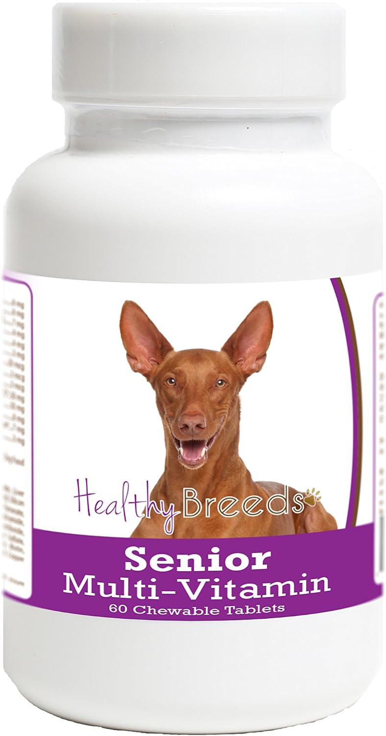 Healthy Breeds Pharaoh Hound Senior Dog Multivitamin Tablets, 60 Tablets - görsel 1