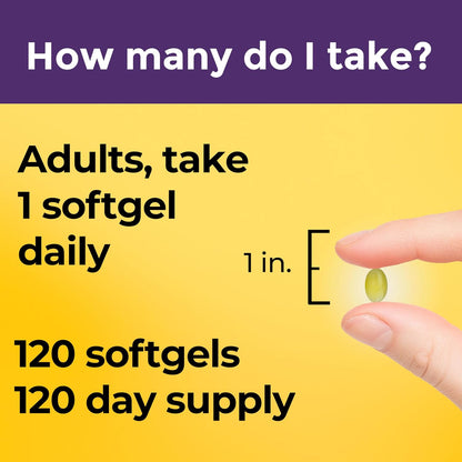 Nature Made Maximum Strength Biotin 5000 mcg Softgels