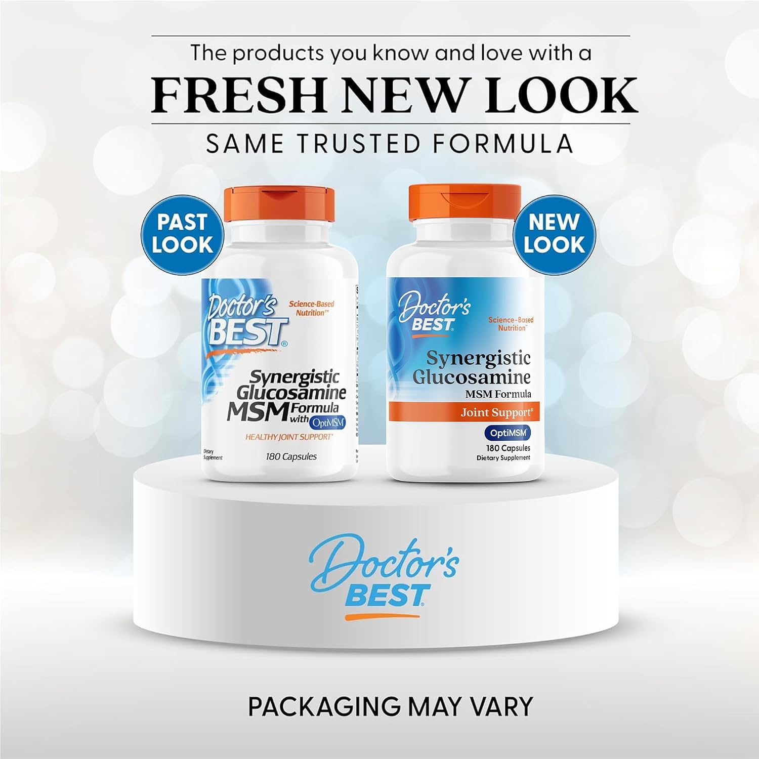 Doctor's Best Synergistic Glucosamine with MSM Formula, 180 Capsules - görsel 2