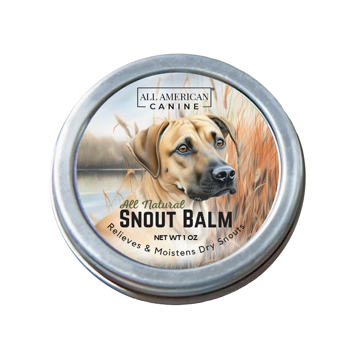 All American Canine Snout Balm with Cocoa, Shea and Mango Butter for Dog Snout Care and Protection - görsel 1