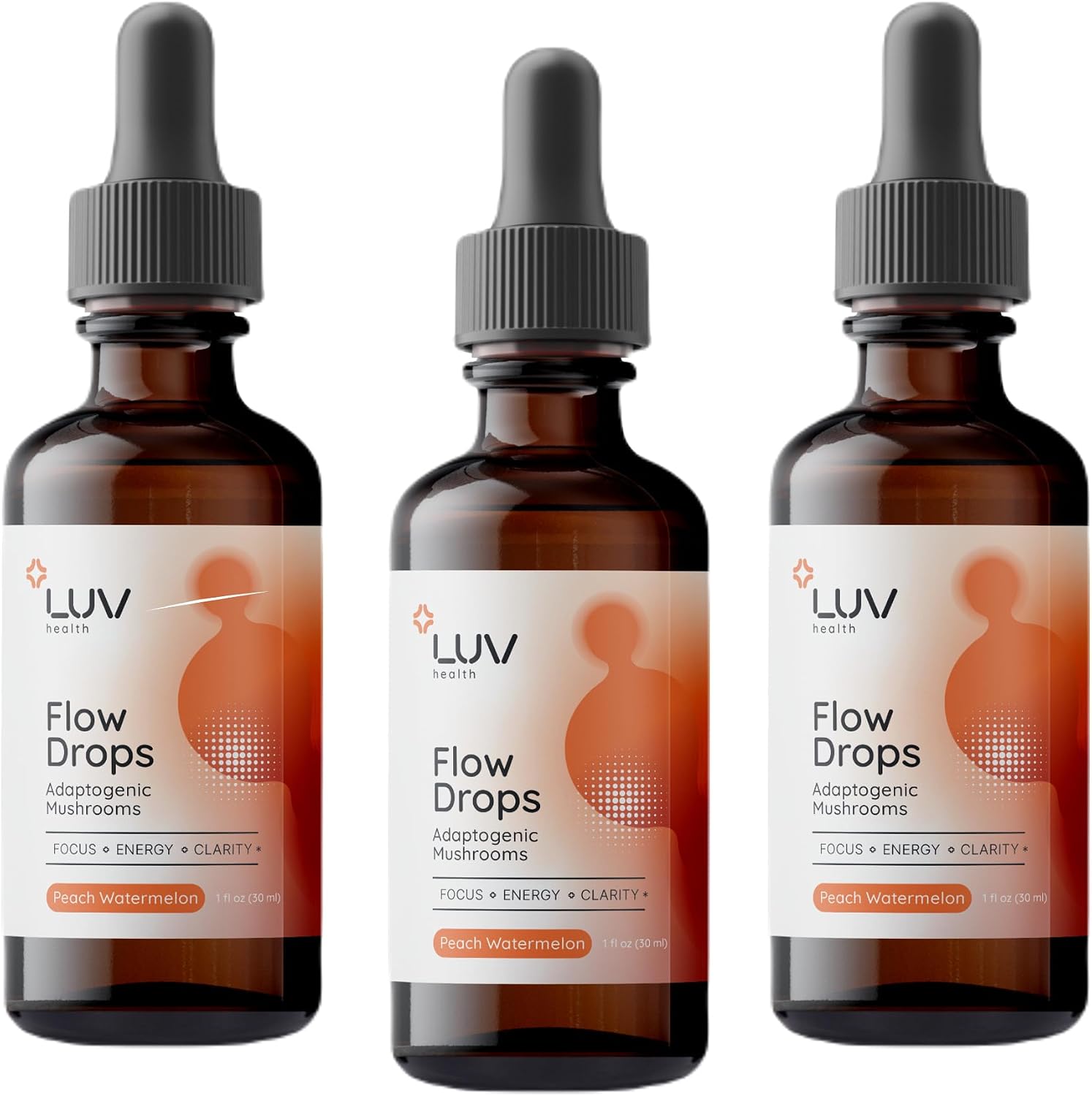 Flow Drops® – Energy Support for Focus, Mental Clarity & Immune Health with Adaptogenic Mushrooms – Lion’s Mane, Cordyceps, Reishi, Chaga & Turkey Tail – Vegan, Made in USA – 90 Servings - görsel 7