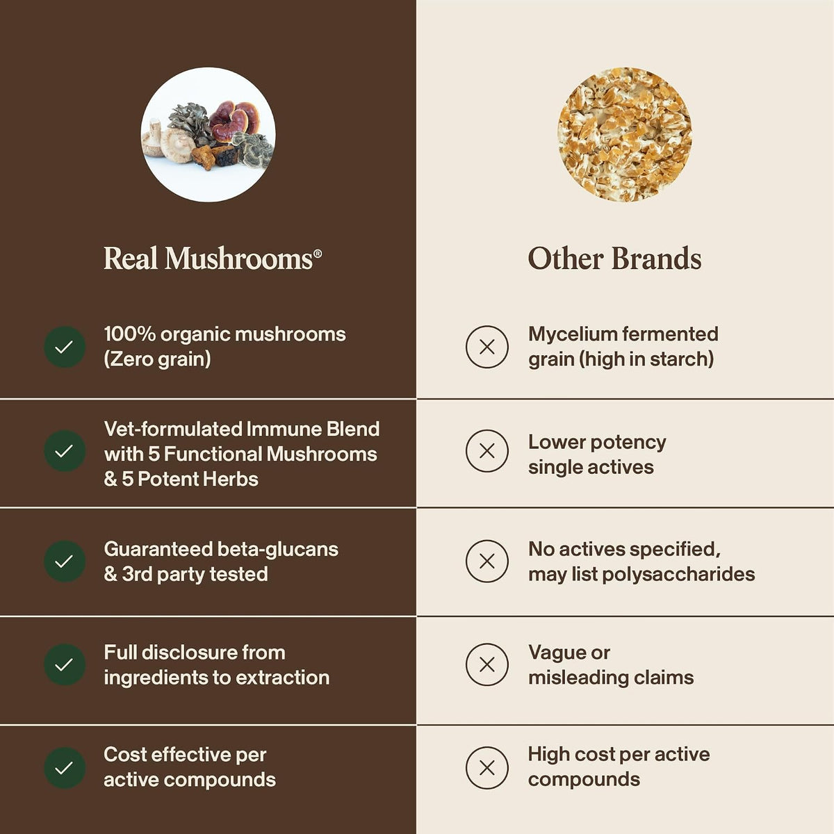 Real Mushroom Immune Pet Chews – Daily Digestive & Immune Support for Dogs and Cats (60 Chews) - görsel 7