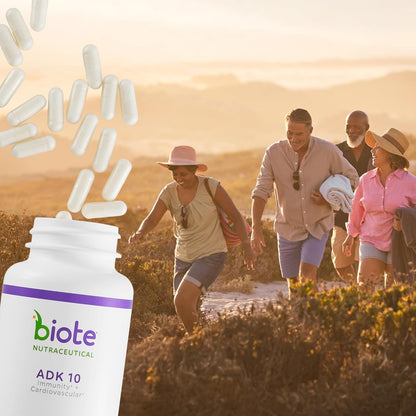 Biote Nutraceuticals ADK 10 – Immune & Bone Support (90 Capsules)