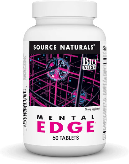 Source Naturals Mental Edge – Brain Boosting Supplement with Eleuthero Root – 240 Tablets