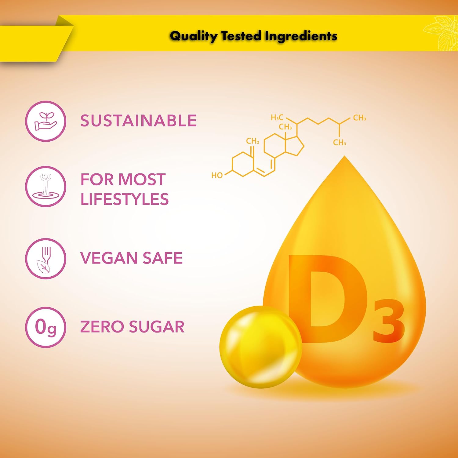 Buried Treasure Vitamin D3 & K2 Drops, 5000 IU D3 with 100 mcg K2, Sugar Free, 60 ml - görsel 7