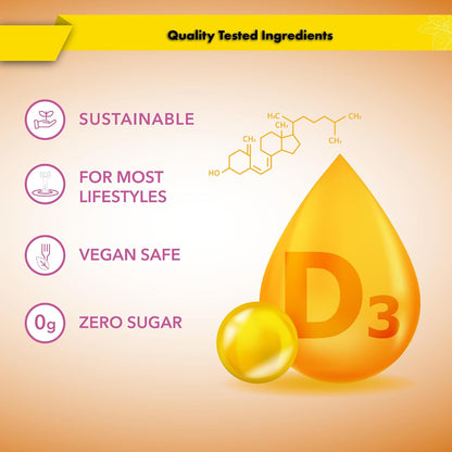 Buried Treasure Vitamin D3 & K2 Drops, 5000 IU D3 with 100 mcg K2, Sugar Free, 60 ml