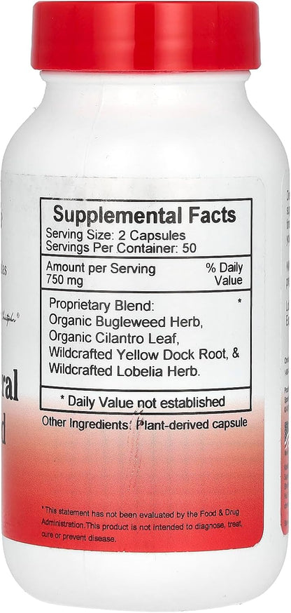 Dr. Christopher's Heavy Mineral Bugleweed Formula, 400 mg, 100 Capsules