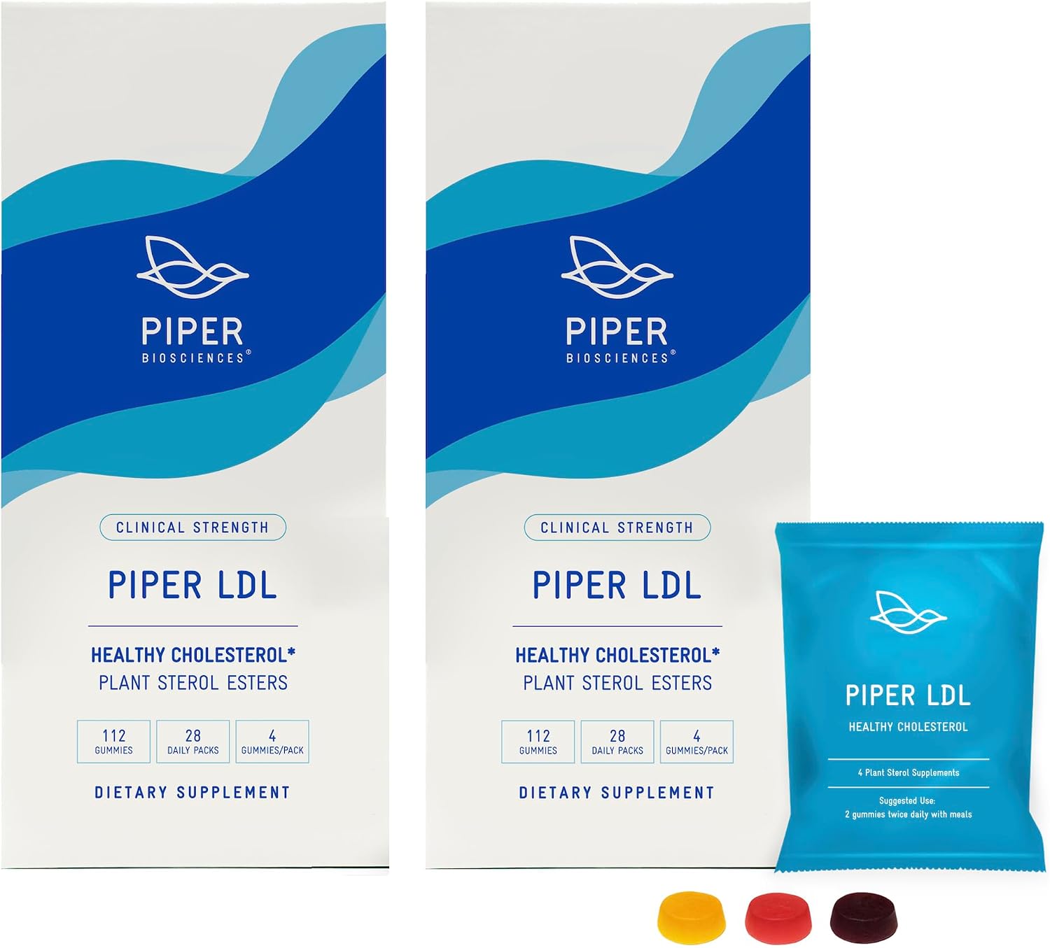 Piper LDL Plant Sterol Gummies – 224 Gummies - görsel 1