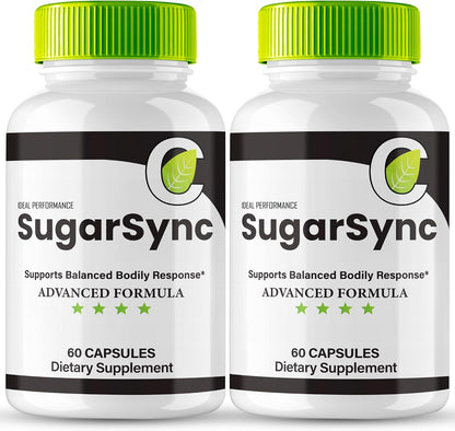 Sugar Sync Capsules, SugarSync Glyco Optimiser Supplement, Sugar Sync Joint Optimiser - Maximum Strength, Sugar Sync Gluco Cleanse Detox Advanced Formula, SugarSync Glycol Reviews (2 Pack)