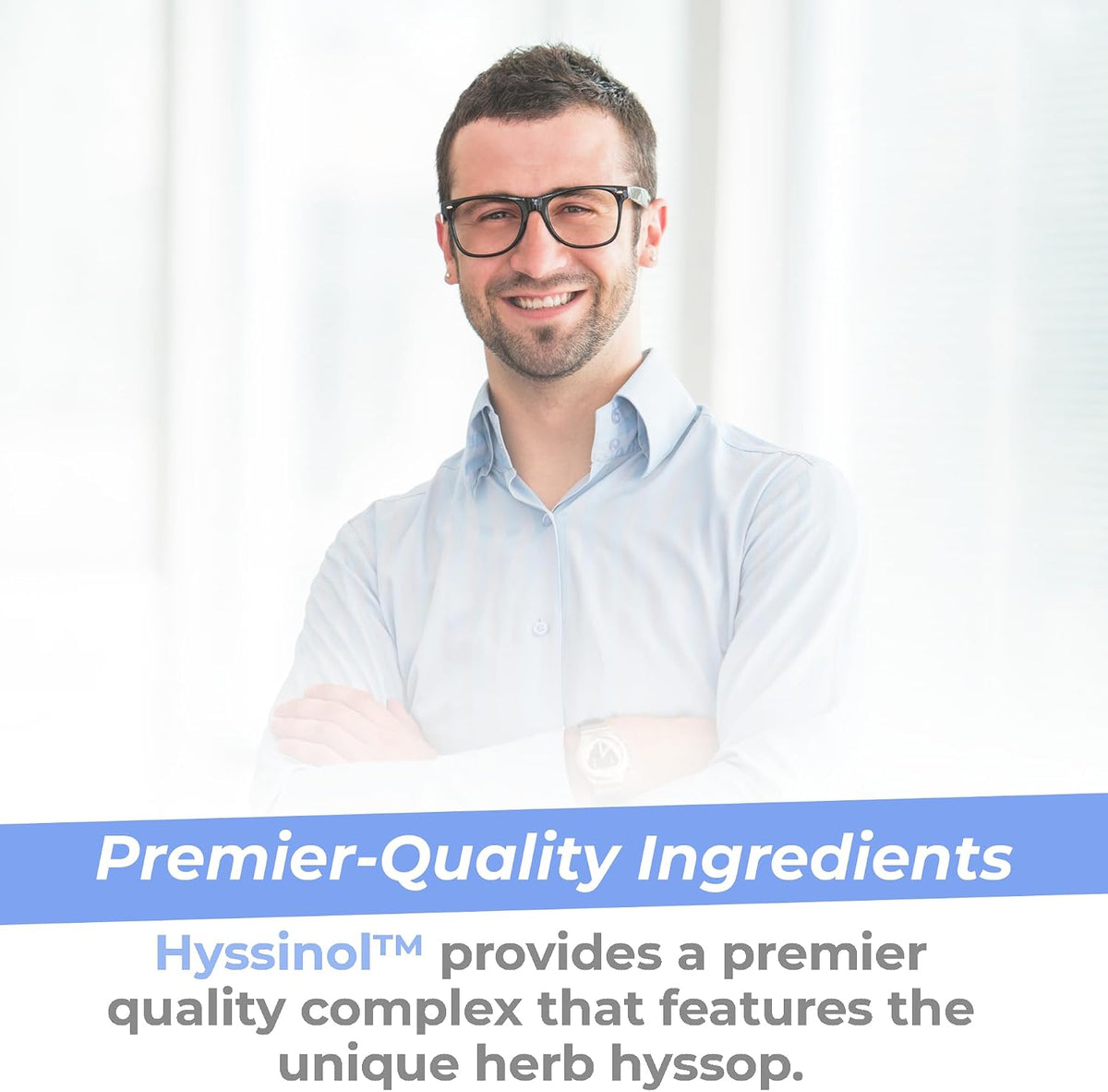 Premier Research Labs Hyssinol - Organic Hyssop Herb with Green Tea Extract, 60 Vegetarian Capsules - görsel 6