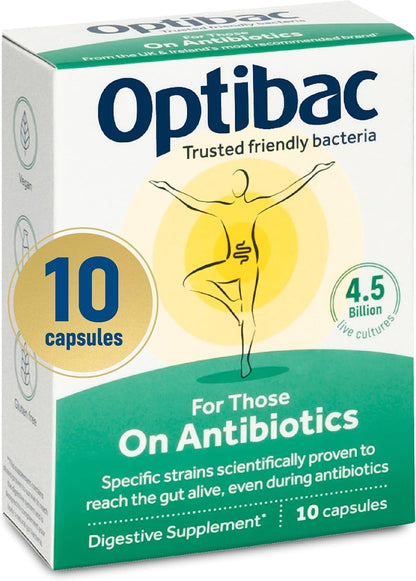 Probiotics for People on Antibiotics - Optibac Probiotics
