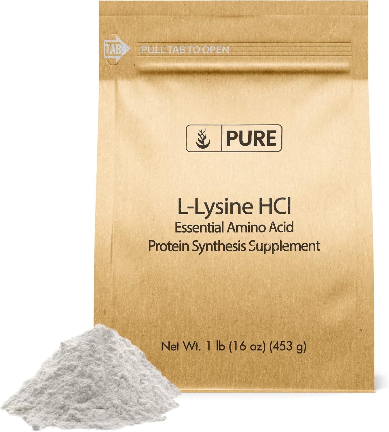 Pure Original Ingredients L-Lysine HCl (227 g) - Pure Amino Acid Powder - görsel 4